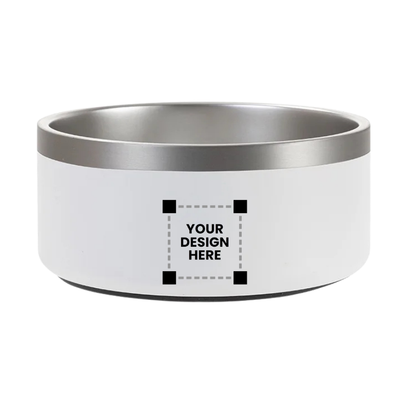 Customized dog bowl