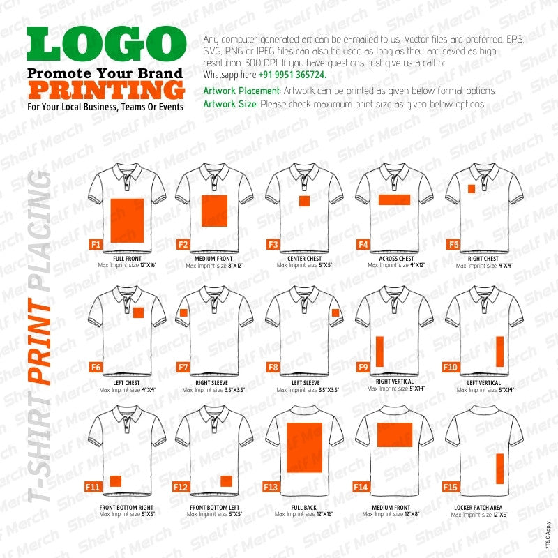 Customized 6-Star Polo T-shirt