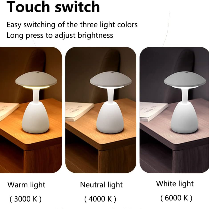 LED mushroom Table lamp