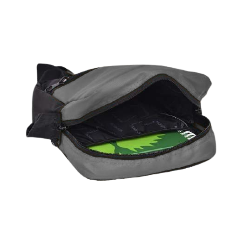 ZipStream Crossbody Bag (Grey)