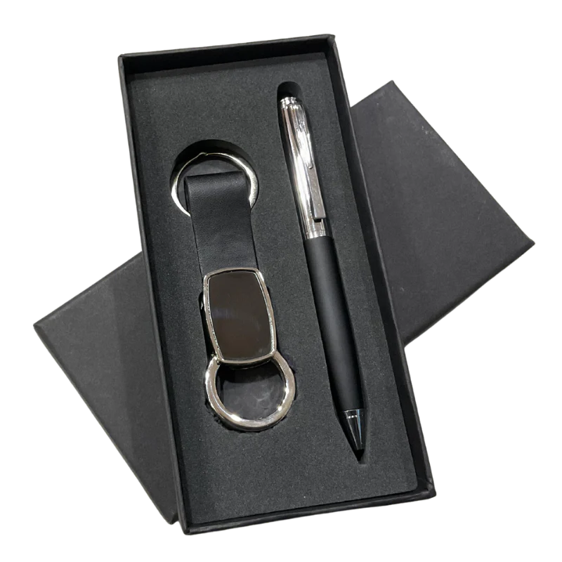 Team Emblem Key Chain And Pen Kit (Sliver)