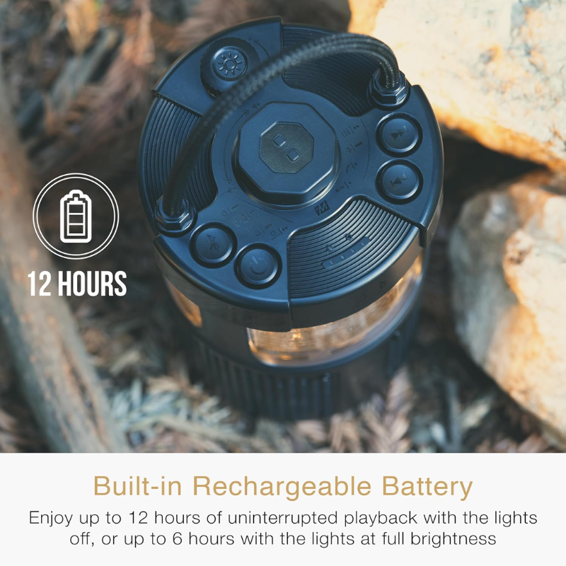 Led and bluetooth speaker