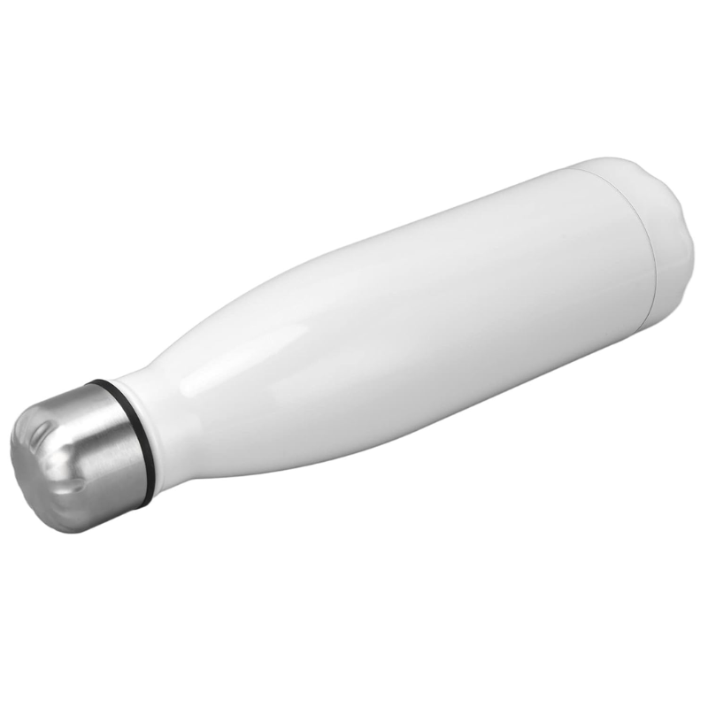 Profes Steel Desk Bottle  (White)