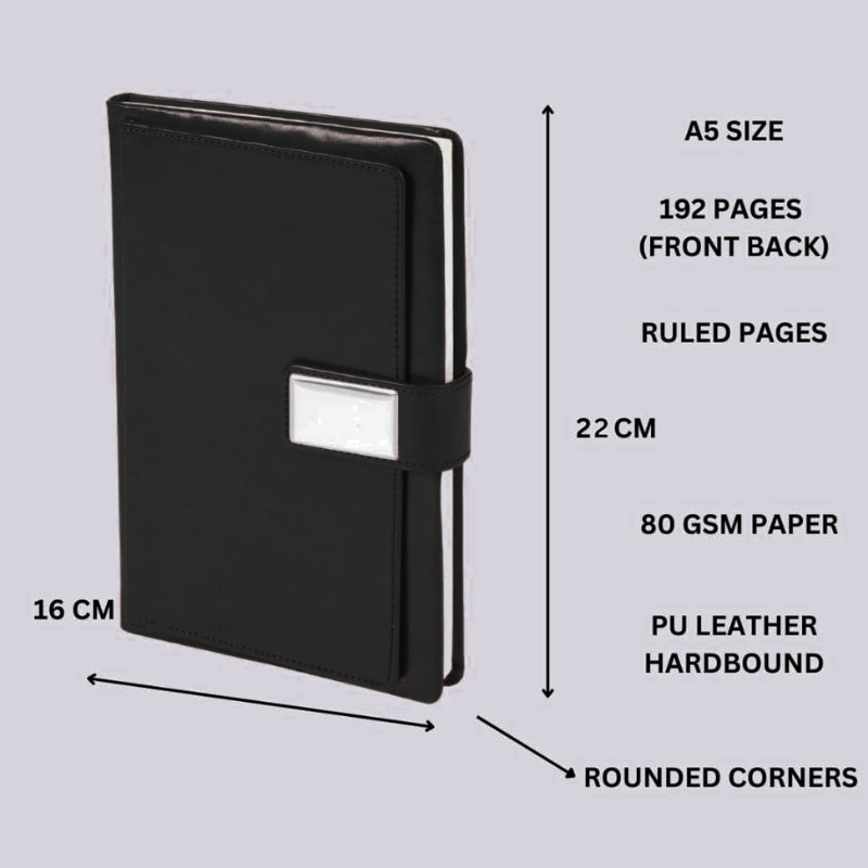 Infinite Thoughts Diary (Black)