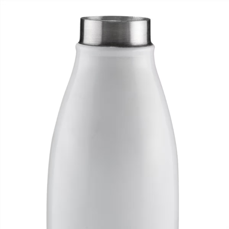 Executive Steel Water Bottle (White)