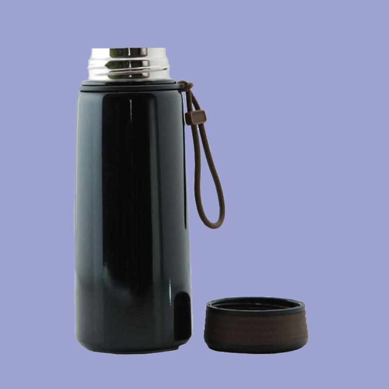 Office Essentials Steel Bottle (Black)