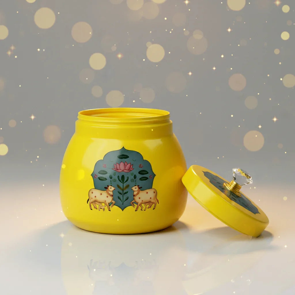 Cow Jar (Yellow)